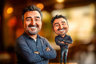 draw a funny cartoon caricature portrait caricature
