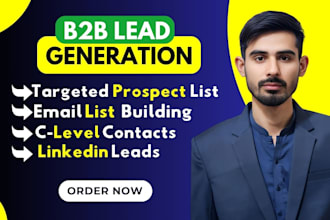 do b2b lead generation, prospect list, map scraping, niche targeted lead