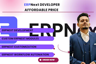 be your erpnext developer and erpnext expert