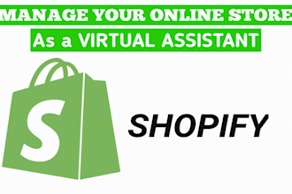 manage your shopify store