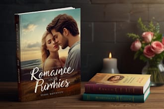 design professional romance and novel book covers