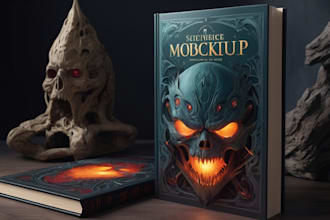 design fantasy, sci fi, horror book cover professionally