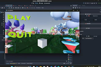 make 2d and 3d games in godot