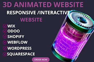 create interactive 3d animated webflow website 3d webflow, scrolling effects 3js