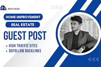 do guest post on high da home improvement and real estate blogs