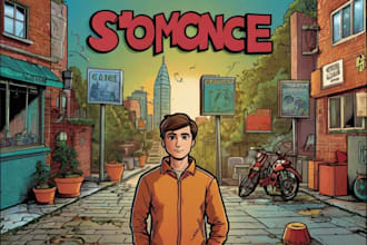 create comics and cartoon illustrations
