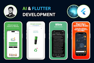 build ai mobile app using flutter with chatgpt and gemini