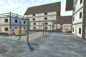 make 3d environment for your video game, unreal engine, fortnite, game assets