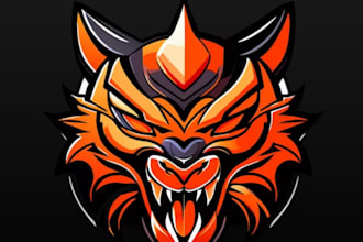 mascot logo design for esports and sport