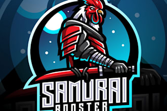 create mascot logo for nft, sports, gaming, twitch