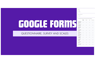 create google forms, online surveys forms and questionnaires