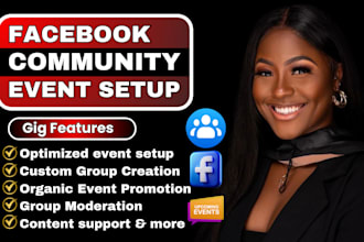 create and manage your facebook events and groups for maximum engagement
