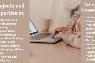 do computer vision, deep learning, machine learning, and nlp projects