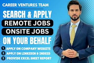 search and apply up to 1000 jobs for you and remote job on your behalf