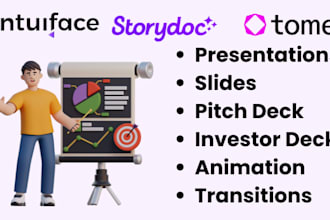 storydoc, intuiface, tome slides, presentations, executive summary, pitch deck