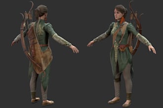 3d character model, rig nsfw model, 3d armor, 3d topology, character with morphs