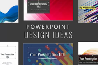 design pitch deck powerpoint  investor presentation for film or TV project