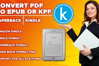 convert pdf to epub and do ebook formatting