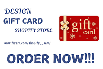 design gift card shopify store christmas card store loyalty card store shopify