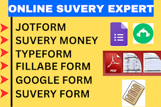 create online form using fillabe pdf form jotform typeform online suvery monkey