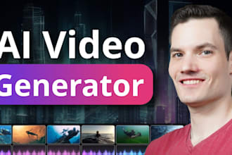 devlop ai video generator app, ai video maker app, ai editing app