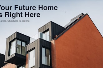 build property management website listing vacation rental airbnb landing page