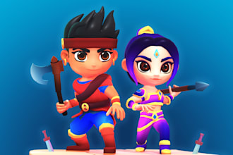 create mobile game art