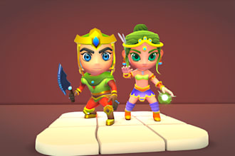 create mobile game art