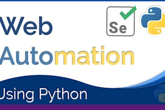 do web automation testing and scraping with python selenium