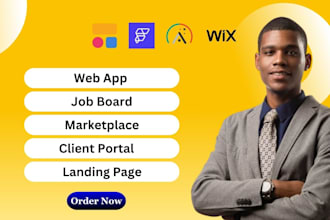 do airtable softr webapp wix website flutterflow adalo glide app client portal