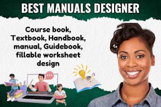 design course book, textbook, handbook, manual, guidebook, fillable worksheet
