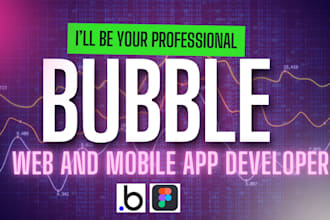 be bubble io developer bubble website saas mvp nocode crm open ai