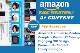 do a plus content, amazon ebc design, amazon images, and amazon store design