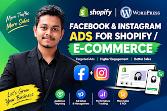 facebook or instagram ads for shopify and e commerce