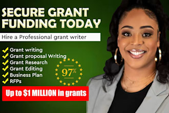 research grant opportunities, write a grant proposal and application