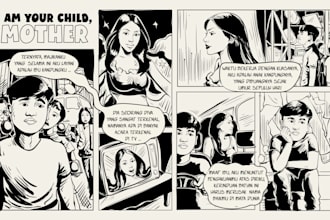 create storyboard for film, animation, commercials, etc