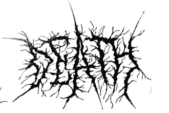 design dark art brutal death metal logo for your business