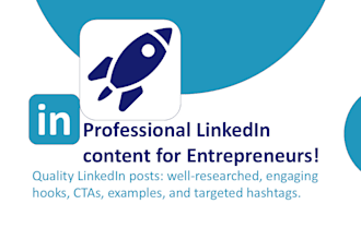 write engaging linkedin content for entrepreneurs