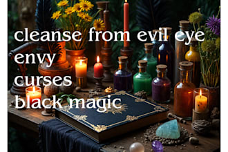 cleanse you from evil eye, envy, curses, negative energy