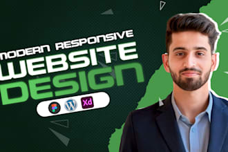 make responsive and modern website design in 24 hours