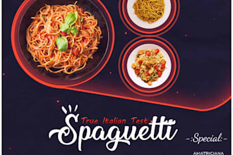 design restaurant flyer food menu price list digital TV menu