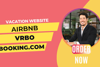 create airbnb website, vacation rental, hotel booking website, lodgify,