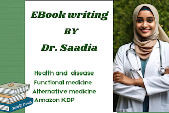 write health and wellness ebook as a doctor