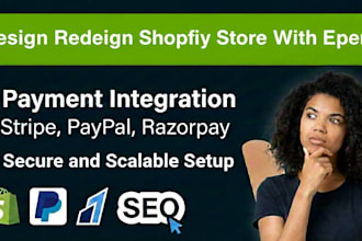 setup shopify website and subscription plans and smart SEO