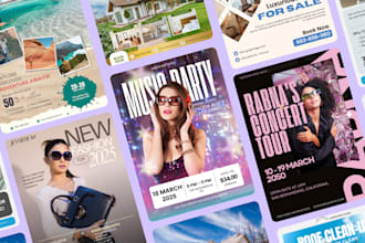 design digital flyer, corporate brochure and product catalogue