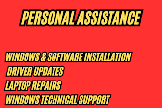 fix desktop , laptop, and software installation remotely