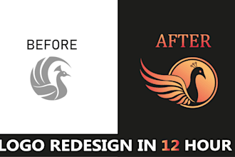 design, update, vectorize your business logo creatively