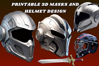 cosplay 3d mask helmet oni mask futuristic cyberpunk 3d mask helmet 3d printing