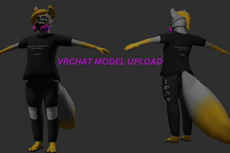 upload vrc avatar vr character vrchat world upload vr game vr world  vroid model