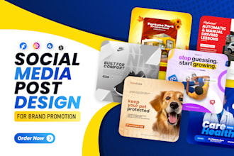 design facebook ad creative and instagram post design